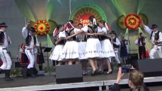 quotSAULES ZIEDASquot 2017 quotToplanquot Slovakia Folklore Ensemble  Teil  Part 4  Siauliai 372017 [upl. by Malinde]