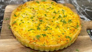 Quiche Sans pâte feuilletée Sans pâte brisée 🥧 Meilleur goût 3 fois moins calorique 💪🏻 [upl. by Othelia]