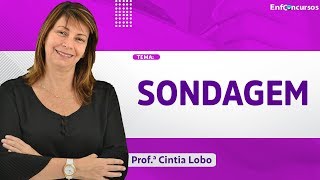 Sondagem  Profª Cintia Lobo  3110 às 20h00 [upl. by Lawler]