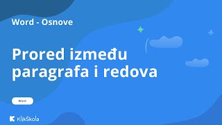 6 Prored između paragrafa i redova u Wordu [upl. by Baryram]