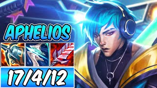 S FULL CRIT APHELIOS ADC  Build amp Runes  Diamond Guide  Heartsteel Aphelios  League of Legends [upl. by Johppa]