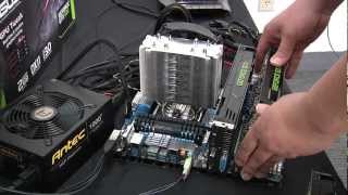 3Way SLI on GeForce GTX680 Graphics Cards by ASUS [upl. by Westbrooke]