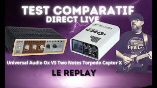 Universal AUdio Ox VS Two Notes Torpedo Captor X [upl. by Lamb]