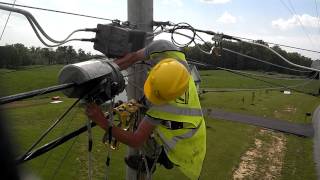 Lineman Swapping a Lasher [upl. by Halfon582]