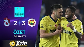 MERKUR BETS  Trabzonspor 23 Fenerbahçe  HighlightsÖzet  Trendyol Süper Lig  202324 [upl. by Kciregor]