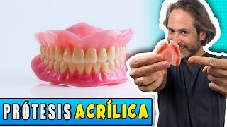 👉Prótesis Dental 𝗔𝗖𝗥𝗜𝗟𝗜𝗖𝗔 Removible Parcial y Total  Dentadura Postiza Removible MÁS BARATA [upl. by Ilka]