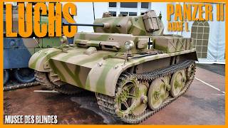 Panzer II AusfL Luchs  Walkaround  Saumur Tank Museum [upl. by Engis19]