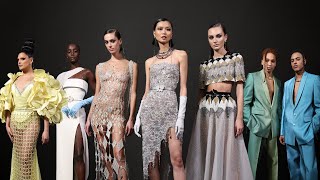 GEORGES HOBEIKA Couture SpringSummer 2023 [upl. by Vitek294]