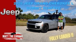 2024 Jeep Grand Cherokee L Summit Reserve  Is It Better Than Luxury Brands [upl. by Foscalina319]