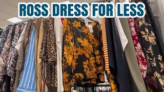 NEW FINDS DEALS AT ROSS SHOPPING SPREE 2024  FALL CLOTHING [upl. by Merat]