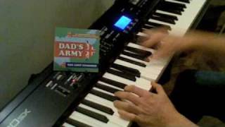 Dads Army Theme on Piano [upl. by Yclek]