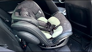 How to Install a Childs Car Seat ISOFIX [upl. by Guthry89]