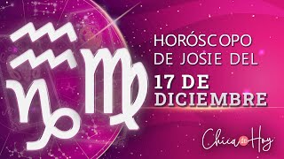 Horóscopo de hoy viernes 17 de diciembre Predicciones del zodiaco de Josie Diez Canseco [upl. by Wilen335]