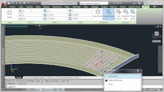 AutoCAD 2012  Demo Video  3d Array [upl. by Pittman]