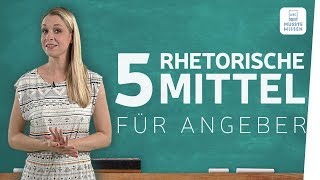 Rhetorische Stilmittel einfach erklärt I musstewissen Deutsch [upl. by Singhal]