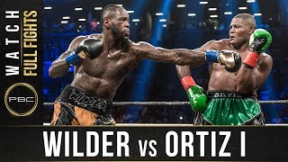 Wilder vs Ortiz 1  Full Fight  March 3 2018  PBC on Showtime [upl. by Nivrag322]