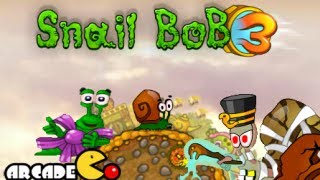 Snail Bob 3 Complete Walkthrough Levels 1  25 HD [upl. by Silvio]