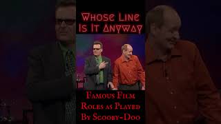 Famous Film Roles as Played by ScoobyDoo  Whose Line Scenes from a Hat [upl. by Ahsinav748]