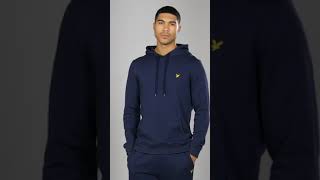 Ace  Lyle and Scott Overhead Black Hoody Ace mens ontrend [upl. by Asaeret]