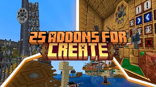 Top 25 Create Mod Addons [upl. by Jayson]