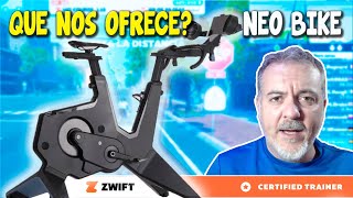 TACX NEO BIKE SMART ciclismo zwift español que nos ofrece [upl. by Aiciram610]