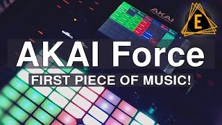 AKAI Force  First track Ive written with it [upl. by Gram]