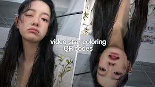 VIDEO STAR COLORING QR CODES  stilestuts [upl. by Husein582]