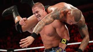 Raw Randy Orton vs John Cena [upl. by Willem]