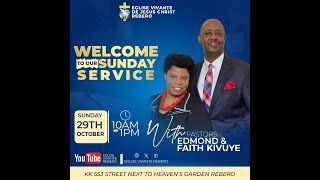 SUNDAY SERVICE  Pastor Edmond KIVUYE [upl. by Odrick]