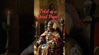 The Cadaver Synod – The Trial of a Dead Pope 👑⚖️ funnyhistory historyshorts MedievalMadness [upl. by Atrebor]