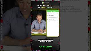 COMO INVESTIR NA CONTA DIGITAL PAGBANK pagseguro [upl. by Yenot]