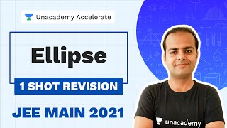 Ellipse  ONE Shot Revision  IITJEE 2021  Vineet Loomba  Unacademy Accelerate [upl. by Esiuqram]