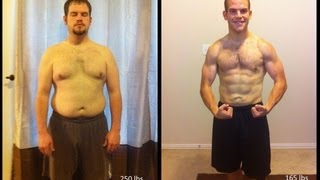 P90X Results  Matts Transformation  85 pounds lost [upl. by Farrand]