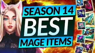 NEW MAGE BUILDS in Season 14  BEST ITEMS for AP Champs  League of Legends Guide 2024 [upl. by Zia]