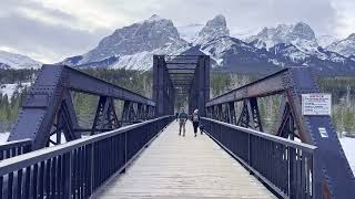 CANMORE Alberta Canada in Winter [upl. by Pasco998]