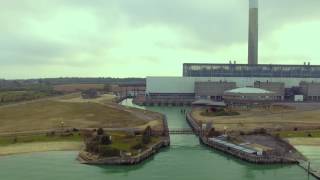 Drone crashed in the making  Fawley Power Station [upl. by Junius]