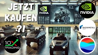 AKTIEN  NVIDIA  RHEINMETALL  SEA 🤑Jetzt kaufen  Analyse Prognose Kursziele  AI KI Rüstung [upl. by Smaoht]