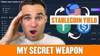 Best Stablecoin Yield Farming Strategy Earn 65 APY w this SECRET website [upl. by Trotta847]