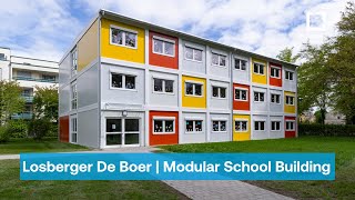 Dreigeschossiger Modulbau für Grundschule Meitingen [upl. by Kroy]