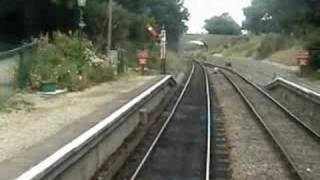 Swanage Railway Drivers Eye View 100mph [upl. by Verney924]