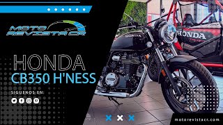 Honda Motos Costa Rica presenta la CB350 HNESS [upl. by Ayisan753]