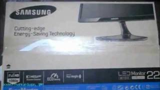 SAMSUNG LED MONITOR S22A300B Unboxing Bangla Language From Bangladesh [upl. by Townshend]