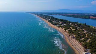 Stunning Aerial Views of Sabaudia A Drone Tour of Italys Hidden Gem🇮🇹 [upl. by Yrram]