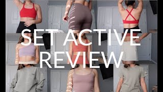 indepth set active review sculptflex sweats etc [upl. by Arreik]