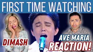 HE BROKE MY HEART Dimash  Ave Maria Reaction [upl. by Nairdad]