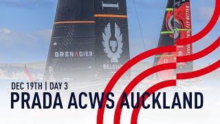 Full Race Replay  Day 3  PRADA America’s Cup World Series Auckland NZ [upl. by Anaiad174]