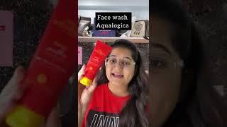 aqualogica face wash review aqualogica shortsindia [upl. by Duky]