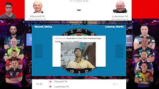 2024 Mr Vegas Grand Slam of Darts  Semi Finals amp Final Matches Nov 17 2024 [upl. by Meehaf]