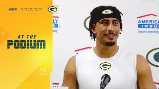 Jordan Love on Packers’ opening drive TD That was the goal [upl. by Tterb]