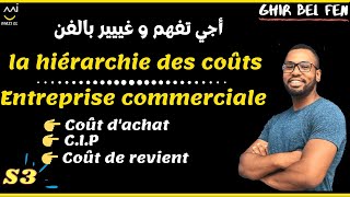 la comptabilité analytique séance 9 la hiérarchie des coûts cas dune entreprise commerciale [upl. by Barabas]